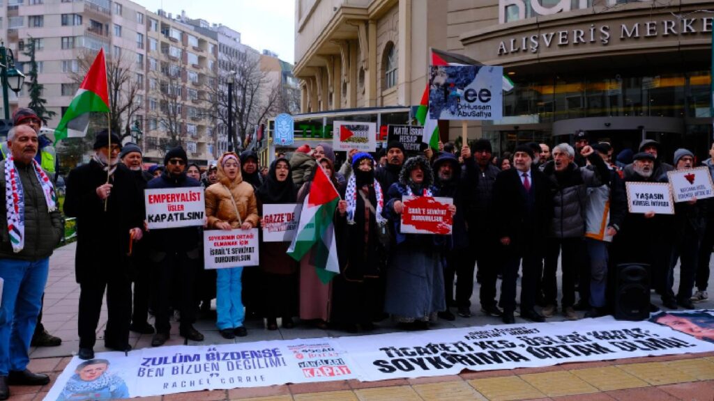 Eskişehir Filistin ile Dayanışma Platformu: İsrail ile ticaret başlasın diye lobi yaptığınızı unutmayacağız
