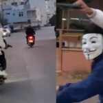 Motosiklet üzerindeki maskeli 2 kişi: Ellerindeki tabancayla korku saçtı