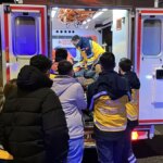 Yozgat’ta otomobilin üst geçidin ayağına çarptığı kazada 4 kişi yaralandı